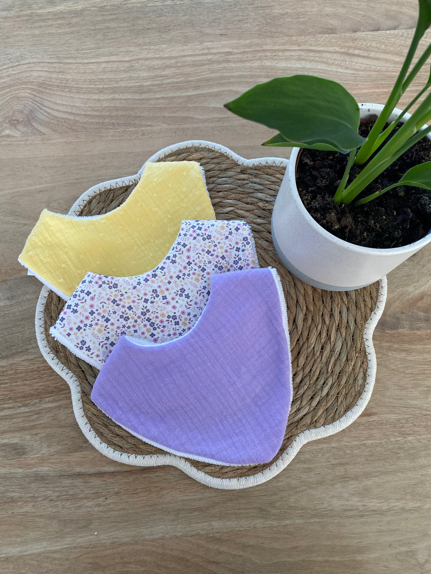 Trio de Bavoirs bandana