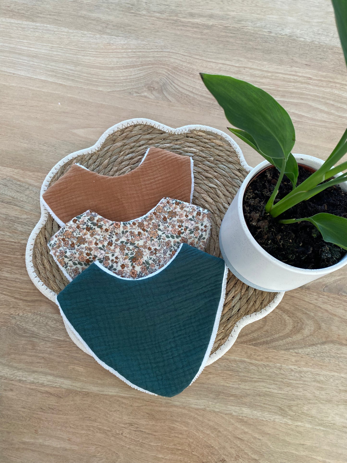 Trio de Bavoirs bandana