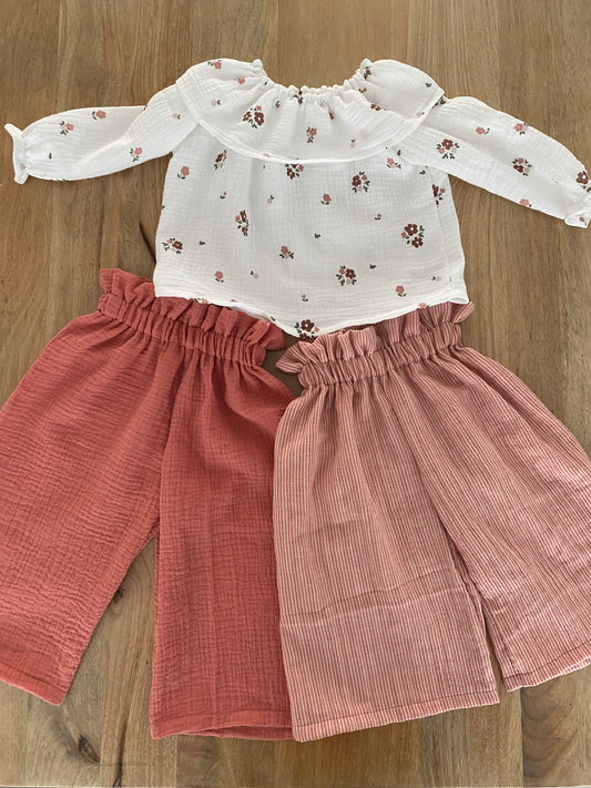 Pantalon large fluide