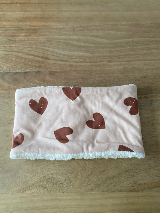 Snood enfant coeur