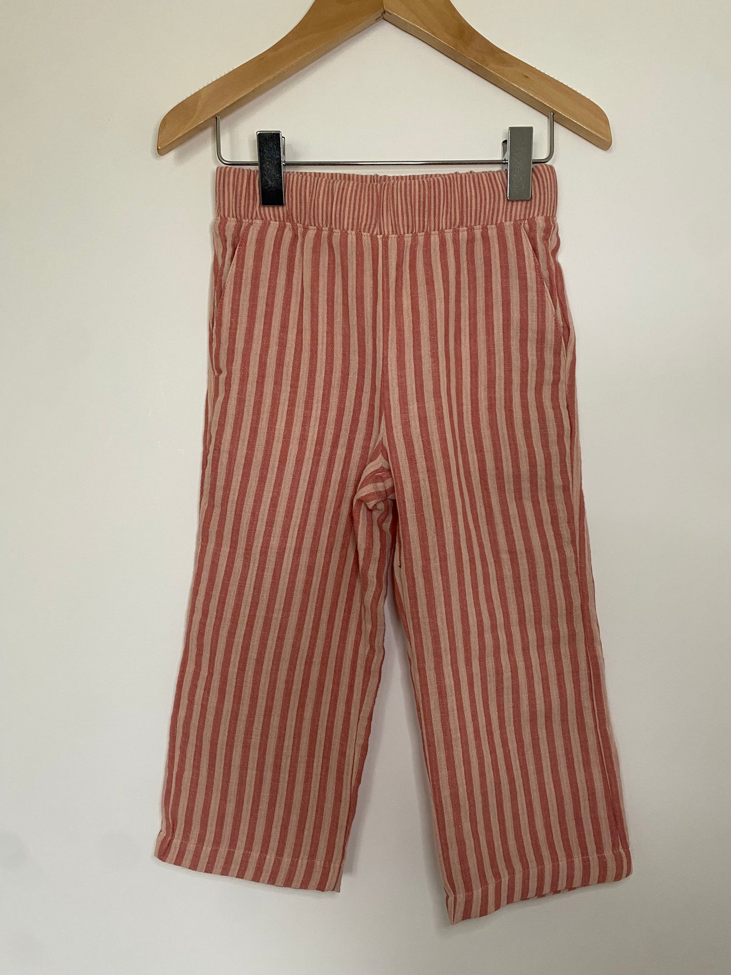 Pantalon fluide Fraise