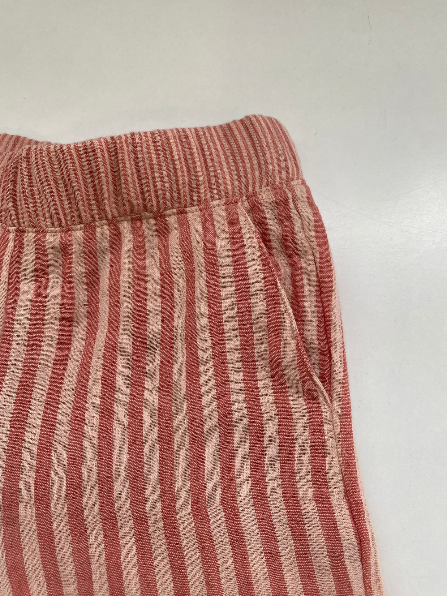 Pantalon fluide Fraise