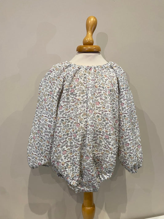 Barboteuse manches longues