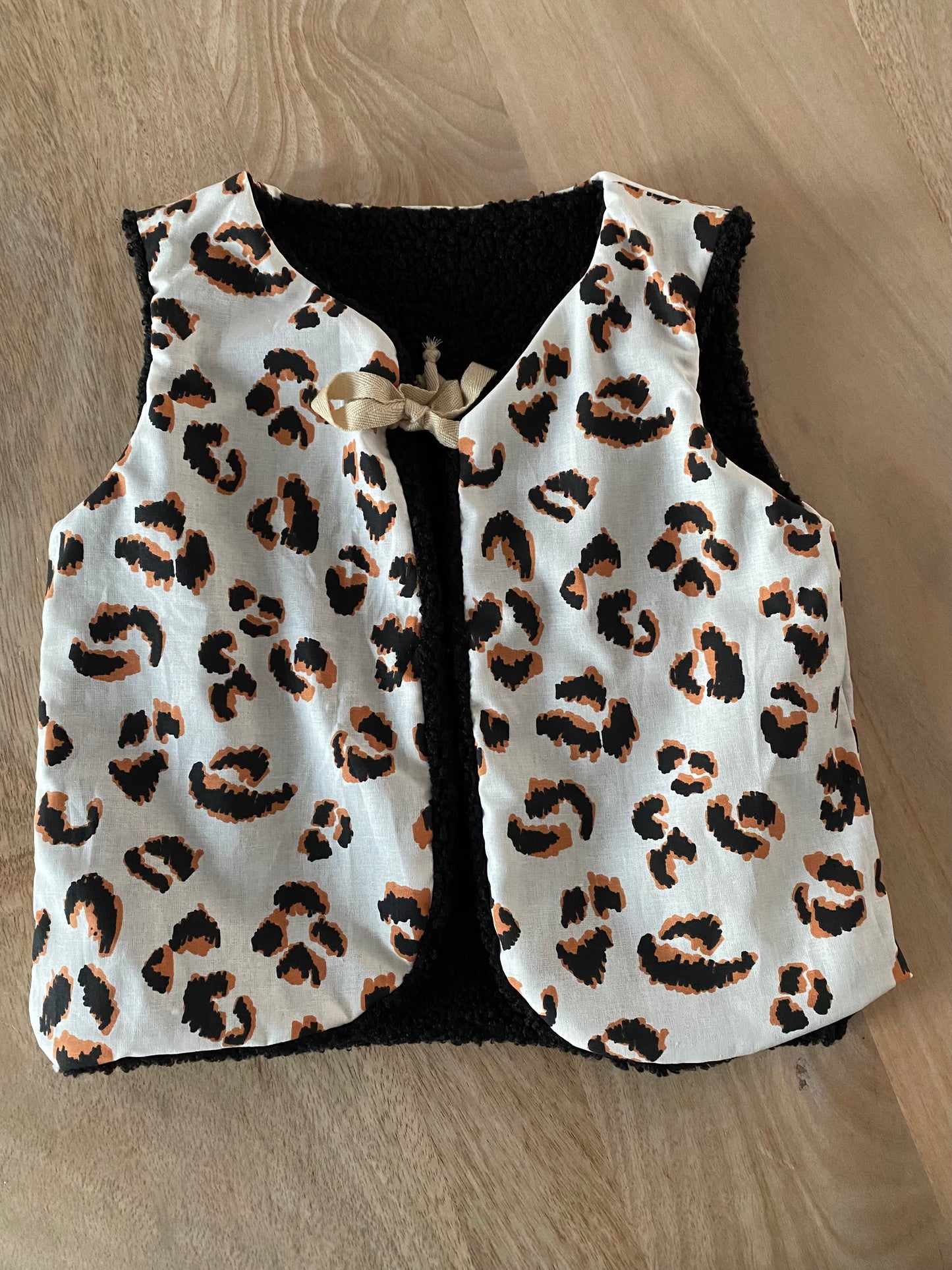 Gilet de berger Léo noir