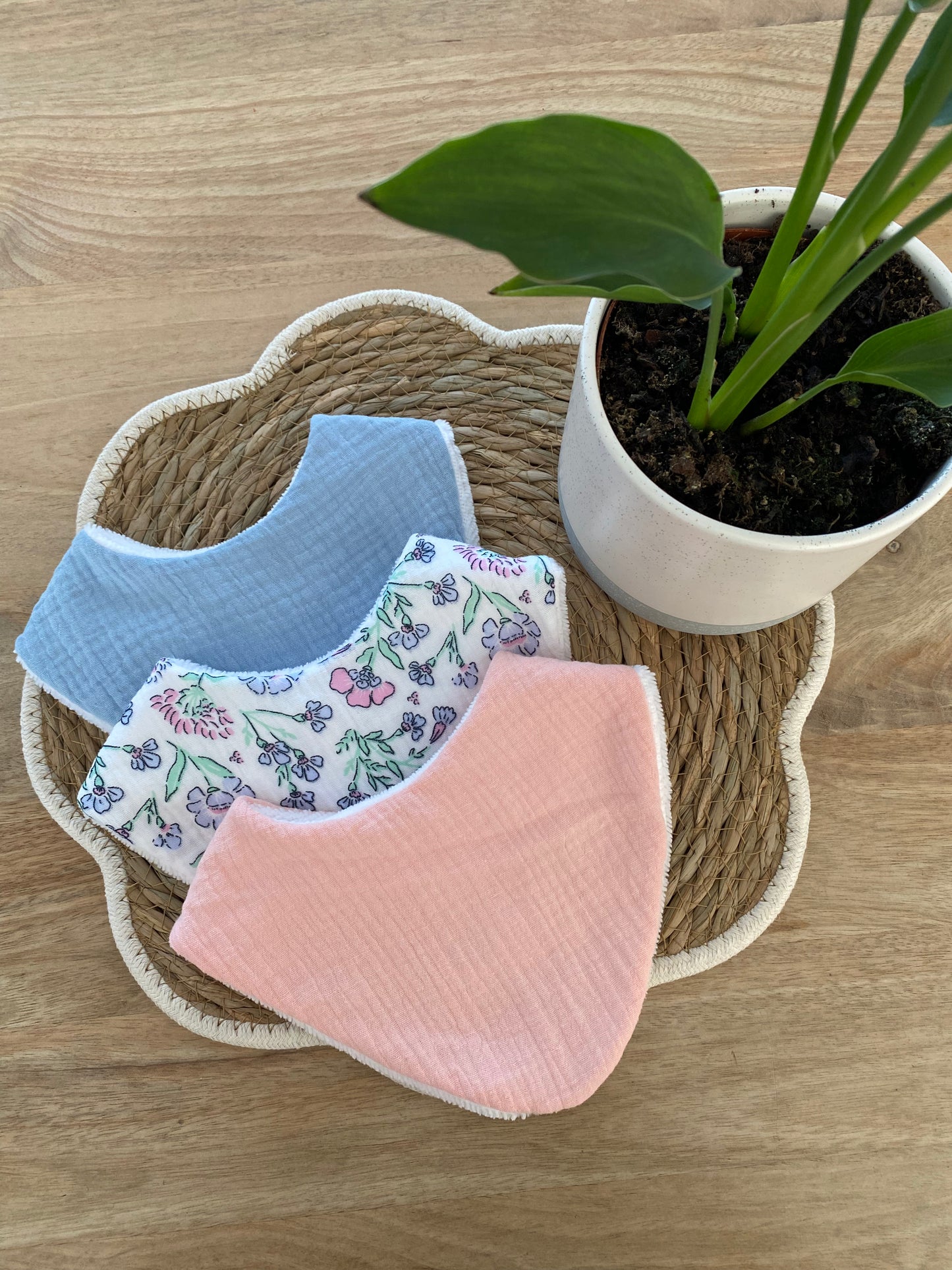 Trio de Bavoirs bandana