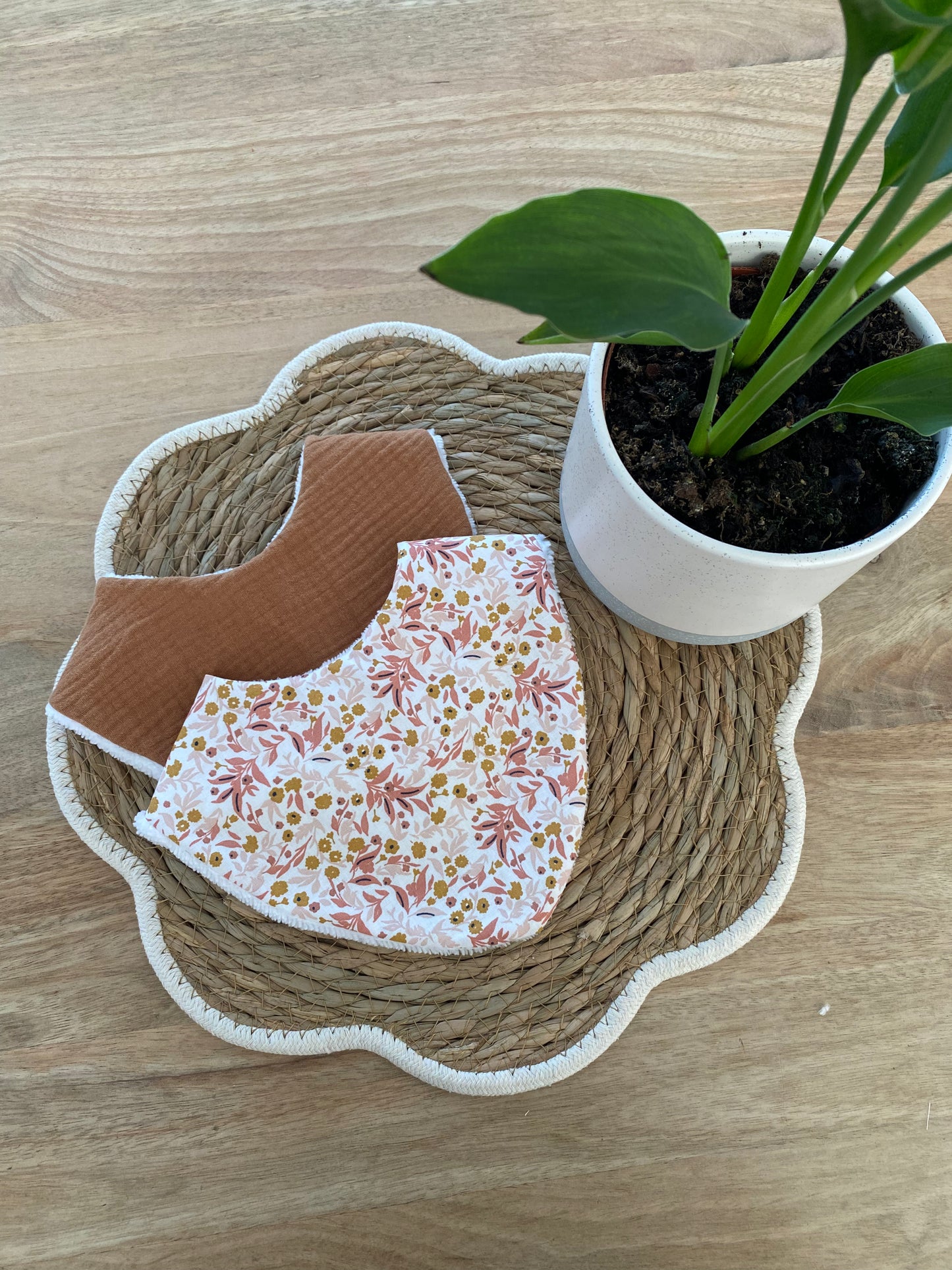 Duo de bavoirs bandana