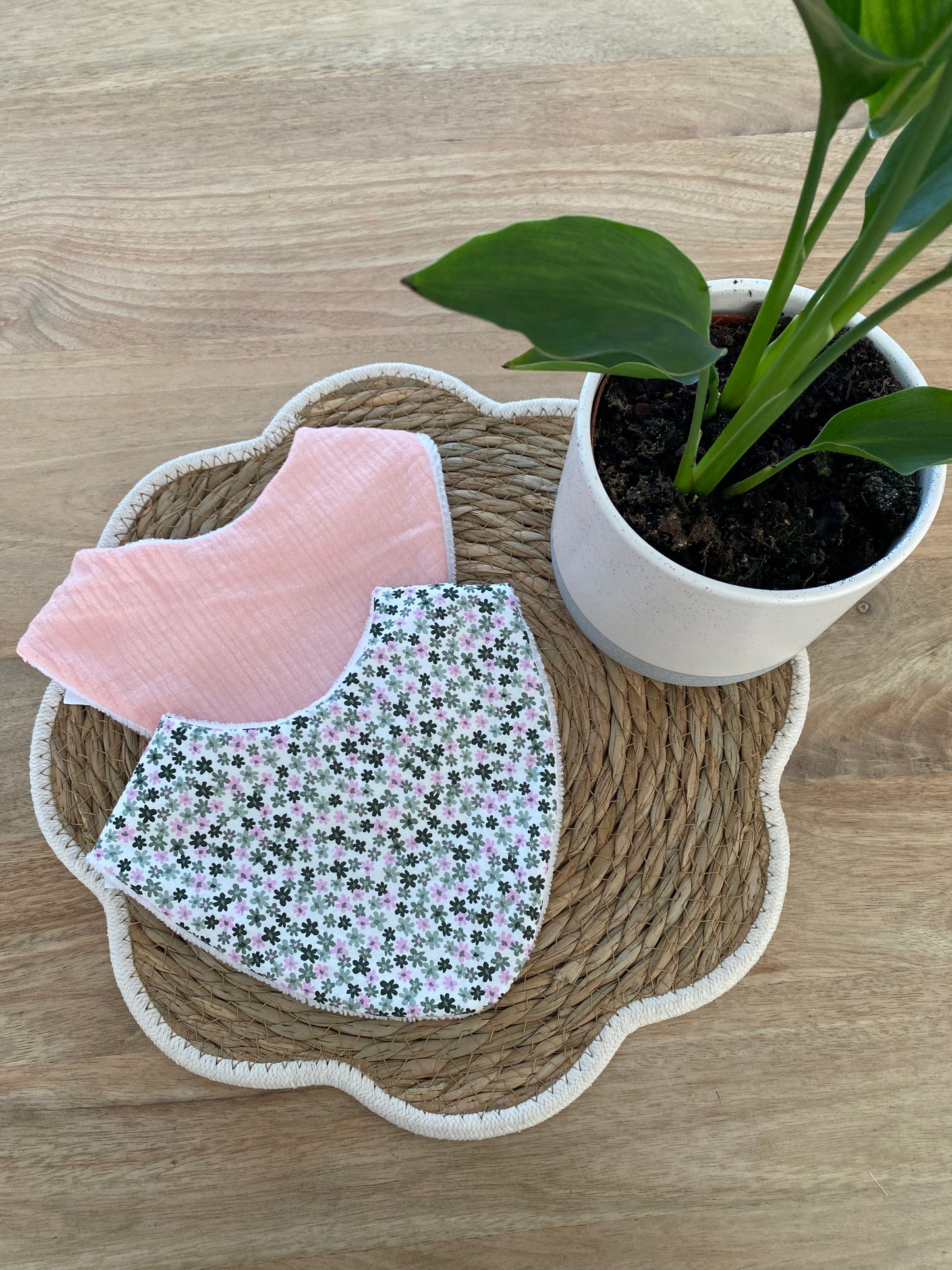 Duo de bavoirs bandana