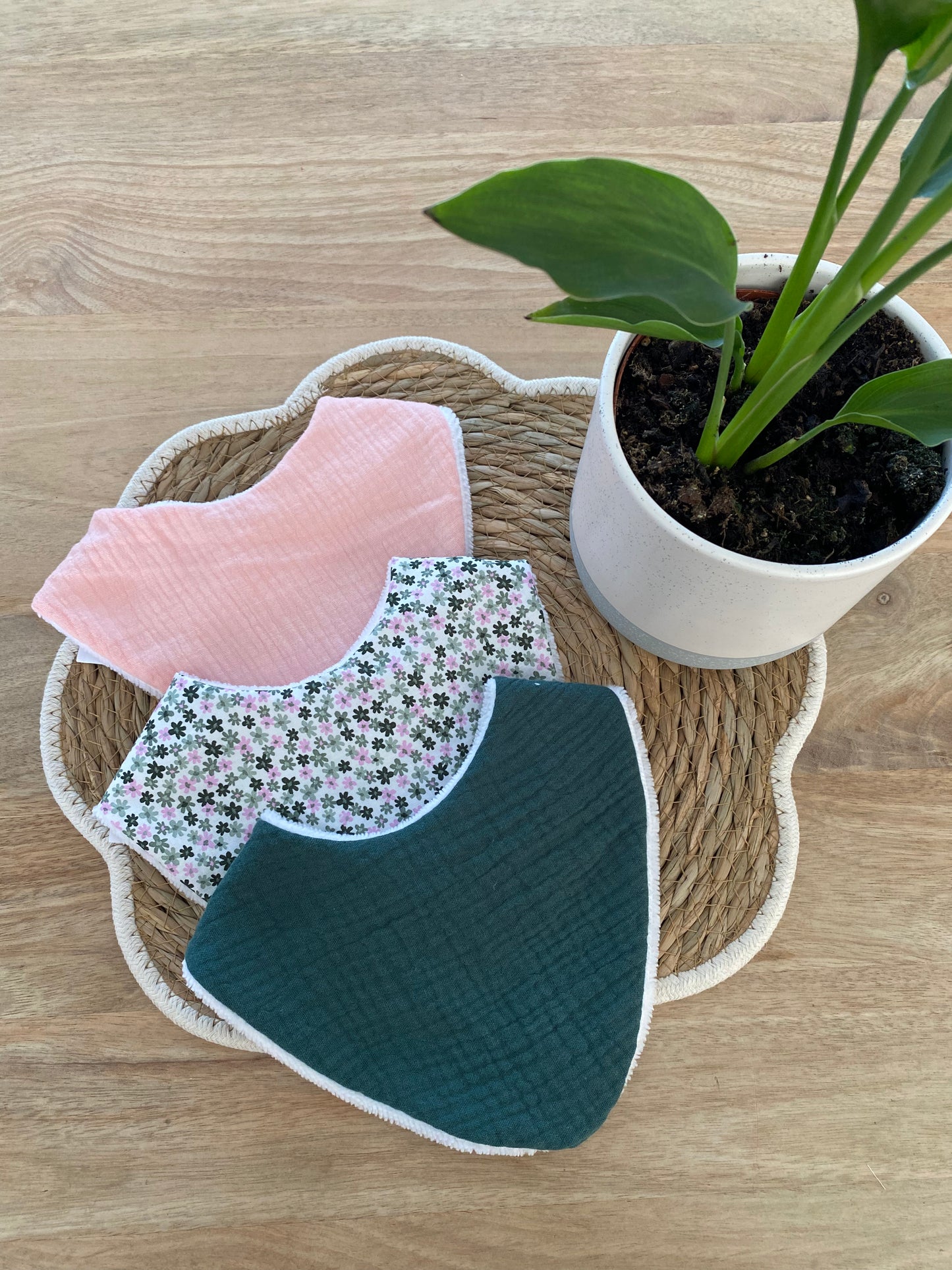 Trio de Bavoirs bandana