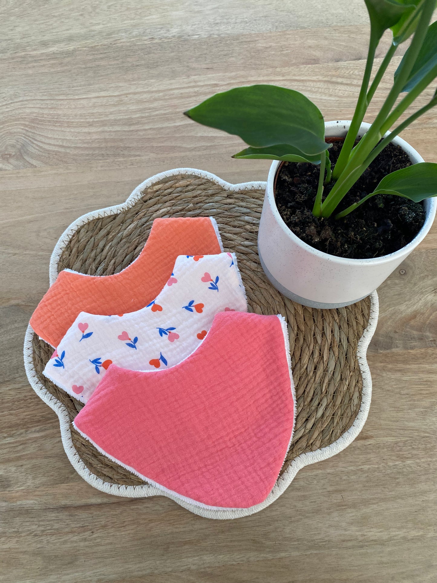 Trio de Bavoirs bandana