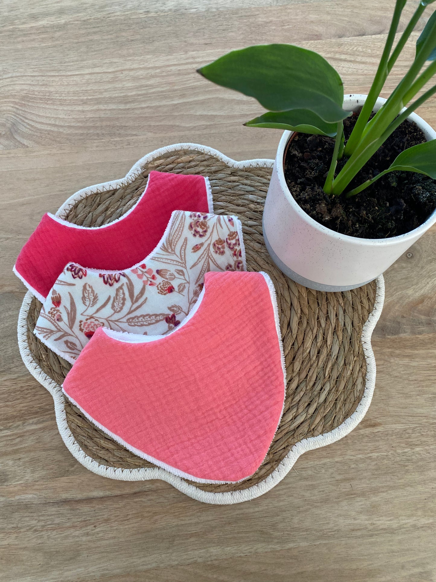 Trio de Bavoirs bandana