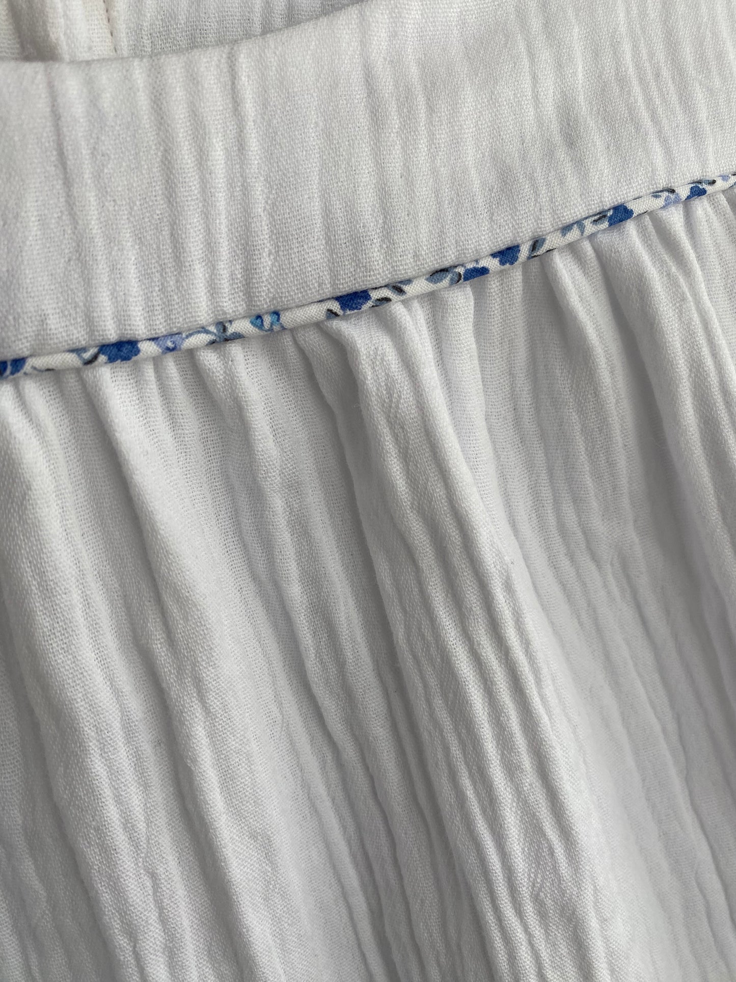Blouse dos boutonné