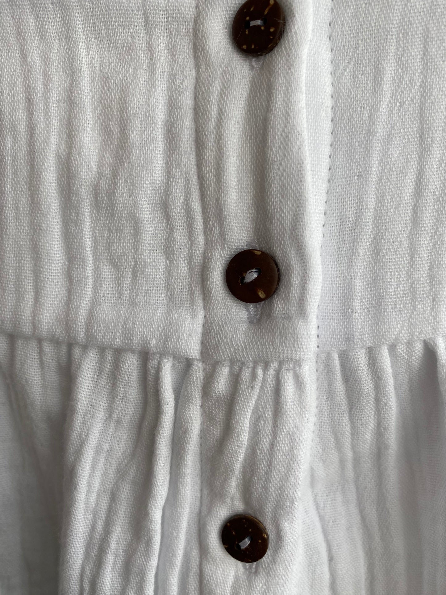 Blouse dos boutonné
