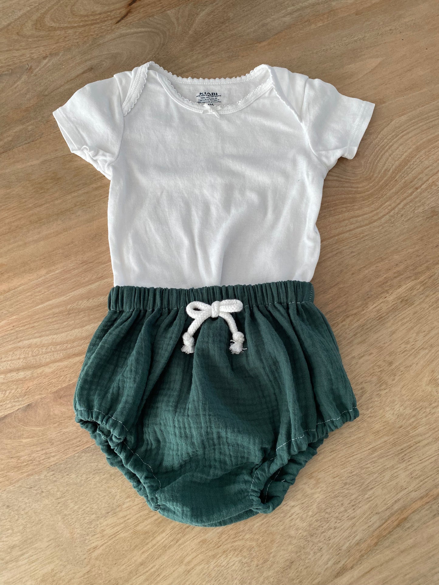Bloomer double gaze de coton