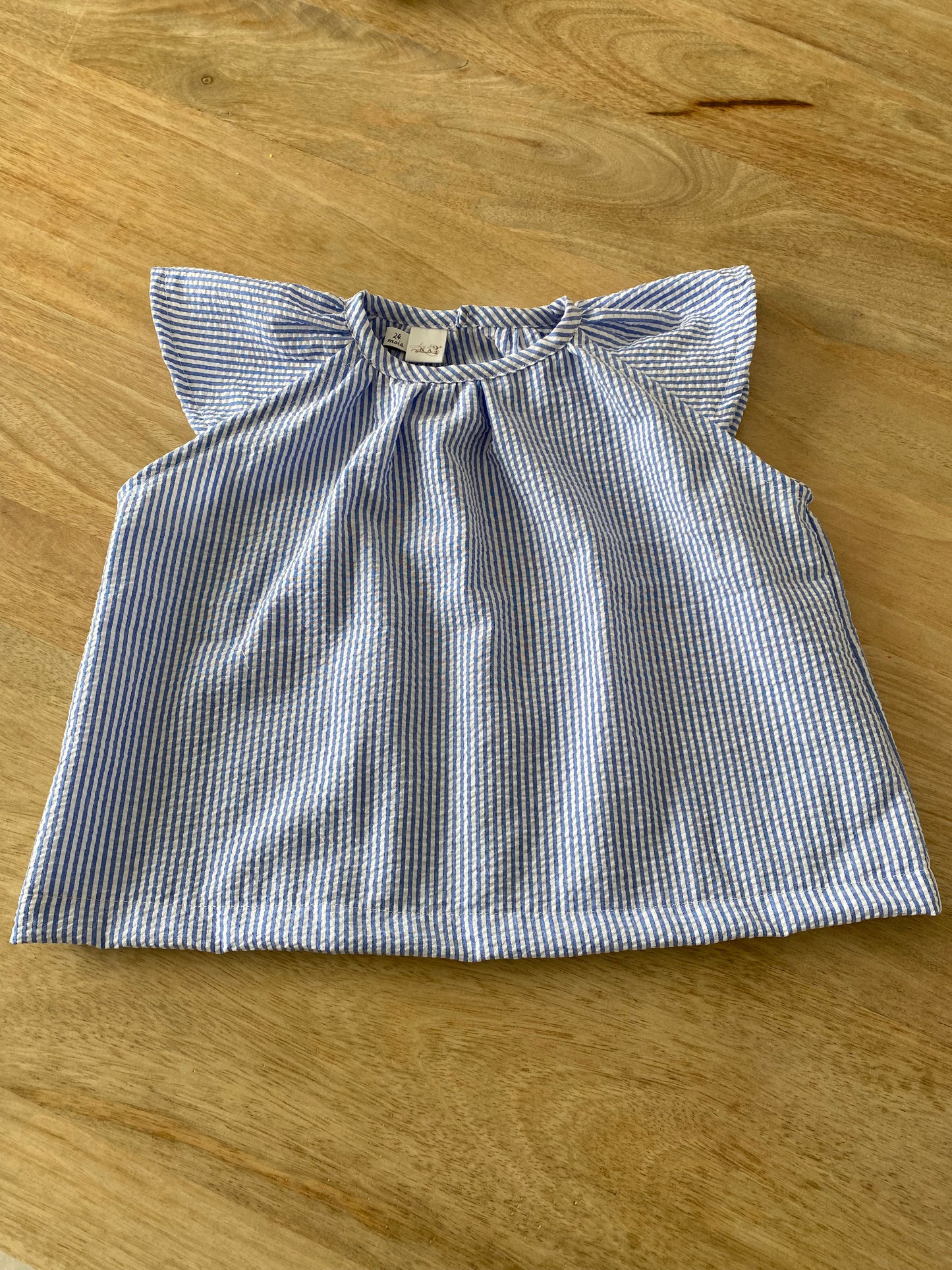 Blouse mancherons